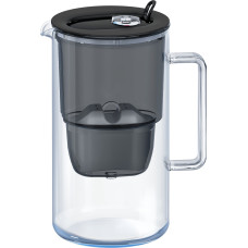 Aquaphor Dzbanek filtrujący Aquaphor Glass 2.5L Czarny + 1 wkład Maxfor Plus Mg