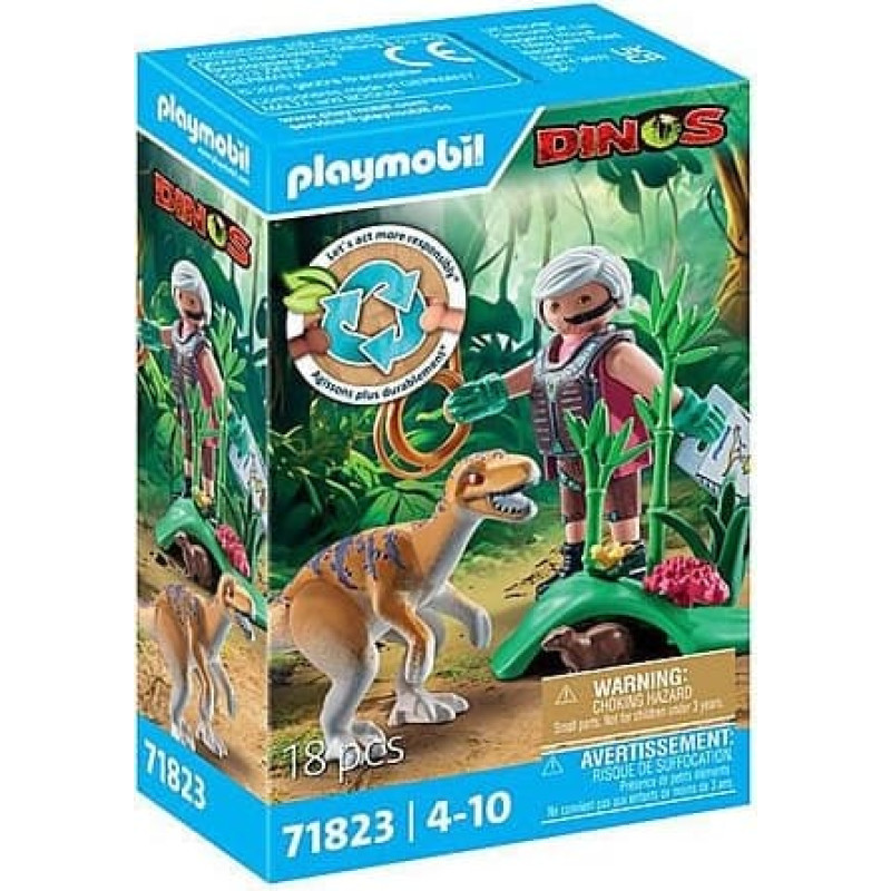Playmobil Zestaw z figurkami Dinos 71823 Welociraptor