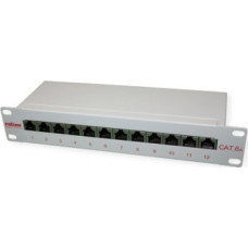 Roline Patchpanel ROLINE 10, 12 portów, kat. 6A (klasa EA), ekranowany