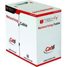 Techly ITP9-FLU-0305 tinklo kabelis Pilka 305 m Cat6 U/UTP (UTP)