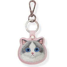 Ilike Etui na lokalizator / brelok Nimmy Big   Eyed Pet 2.0 Cat różowy