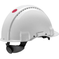 3M Apsauginis šalmas Uvicator, reguliuojamas, baltas G3000NUV-VI, 3M