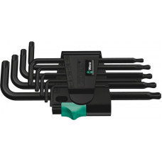Wera L-raktų komplektas TORX 967PKL/9, TX8-TX40, Wera