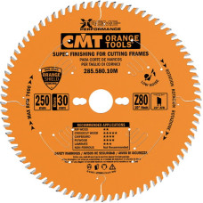 CMT Pjovimo diskas HM 250x2,5x30 Z80, CMT