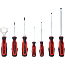 Ks Tools Atsuktuvų komplektas (PH1, PH2, Slotted 3; 4; 5,5; 6,5), KS Tools
