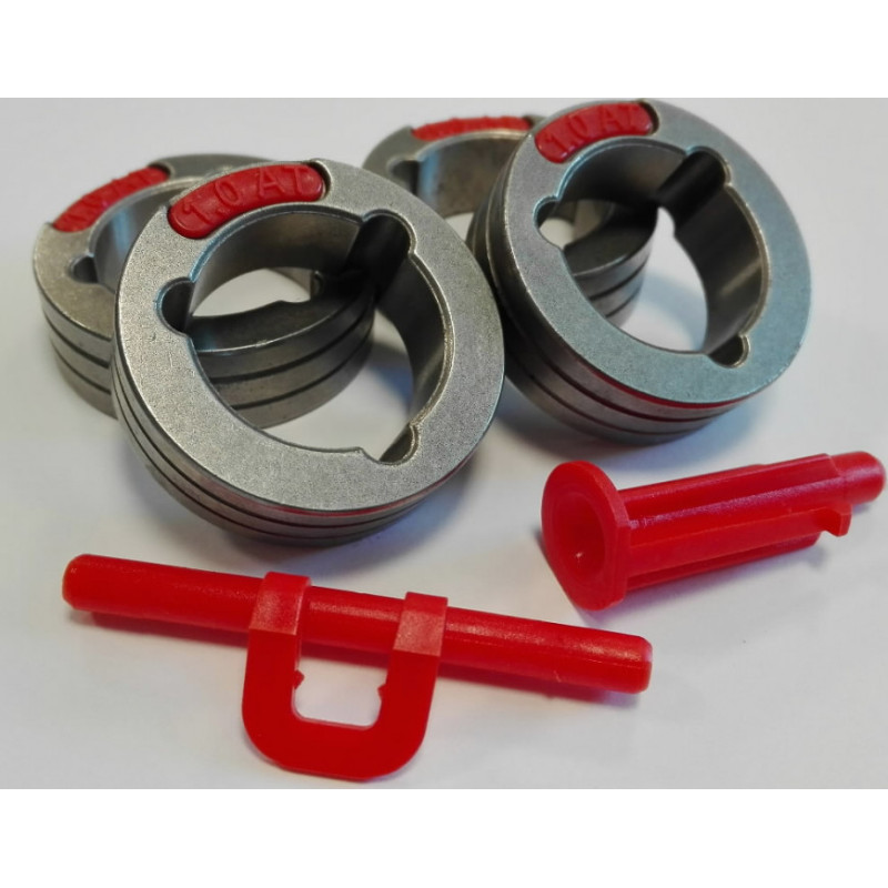 Lincoln Electric Vielos ratukas (4vnt.) LF52/56D/PowerteciC V1,0/1,2mm, Lincoln Electric