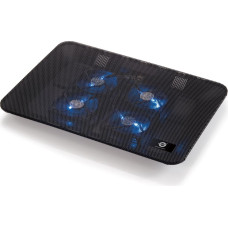 Conceptronic CNBCOOLPADL4F aušinimo padėklas nešiojamam kompiuteriui 39,6 cm (15.6") Juoda