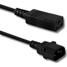 Qoltec Power cable Qoltec Power cable Qoltec to UPS | C14/C19 | 2m