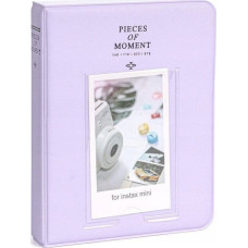 Loveinstant Photo album 64 pcs for Fujifilm INSTAX Mini 12 11 40 9 8 7s EVO LiPlay Link 2 SE / Pastel Purple