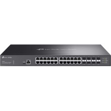 Tp-Link Omada SX3832 tinklo komutatorius Valdomas L2/L2+ 10G Ethernet (100/1000/10000) 1U Juoda
