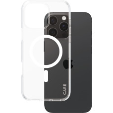 Panzerglass CARE by ® Flagship Case Transparent Urban Combat w. White MagSafe iPhone 16 Pro Max mobiliojo telefono dėklas Permatomas