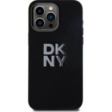 Dkny DKNY DKHCP15LSMCBSK iPhone 15 Pro 6.1" czarny/black hardcase Liquid Silicone Metal Logo