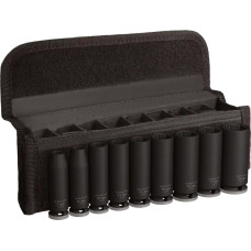Bosch Professional PRO Impact socket set 3/8", 9-piece black, deep