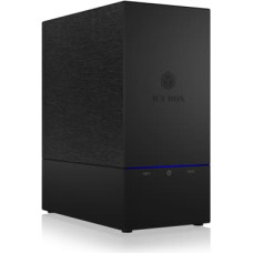 Icy Box IB-RD3621-C31 diskų masyvas 0 TB Desktopas Juoda
