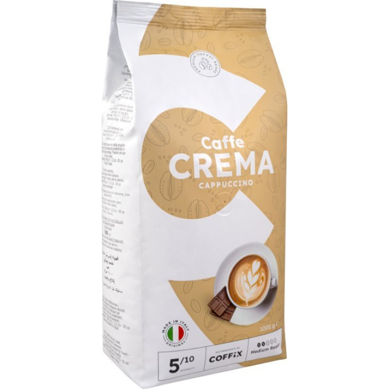 Coffix Kawa ziarnista Coffix Kawa ziarnista Caffe Crema Cappuccino 1kg