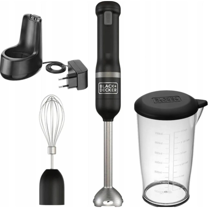 Black+Decker BLACK & DECKER BLENDER 7,2V 2IN1 BLACK BCKM1012KB