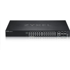 Zyxel XGS2220-30 Valdomas L3 Gigabit Ethernet (10/100/1000) Juoda