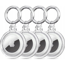 Tech-Protect Etui Tech-Protect Icon Apple AirTag Clear [4 PACK]
