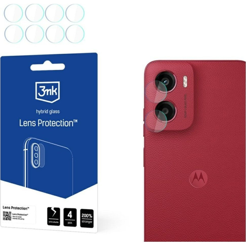 3MK Ochrona na obiektyw aparatu 3MK Lens     Protect do Motorola Moto G05 4szt