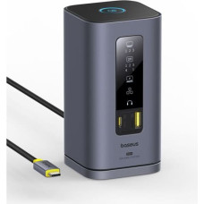 Baseus Spacemate Series 11-in-1 (MAC) Docking Station, Grau