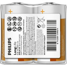 Philips LongLife baterija R14L2F/10