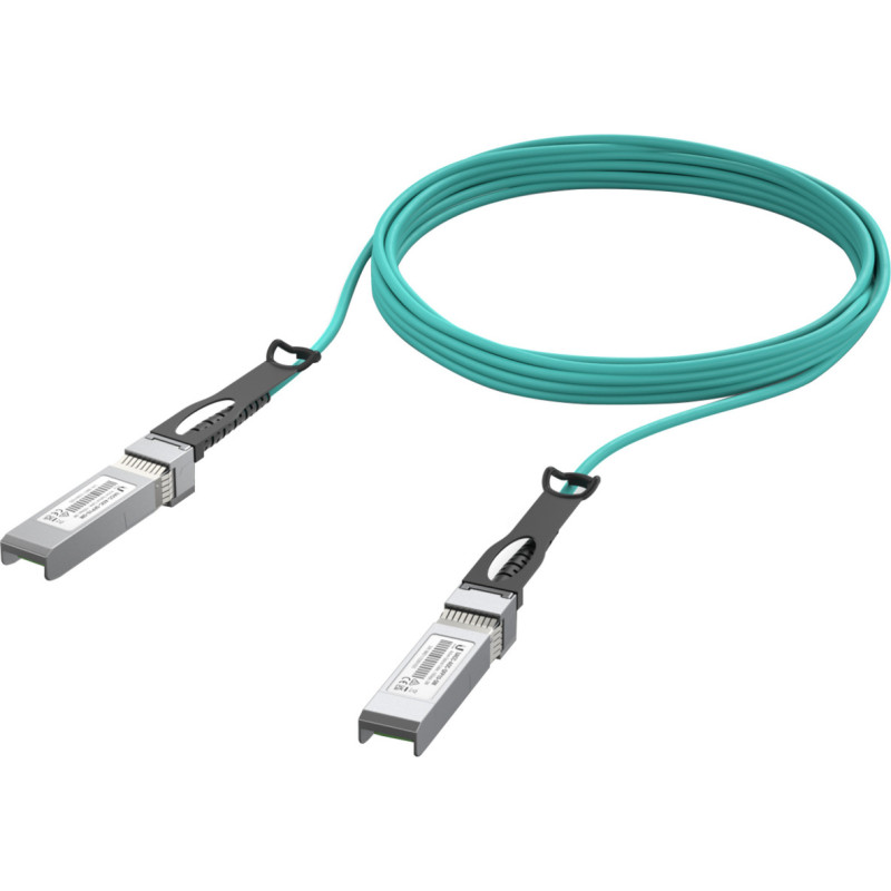 Ubiquiti UniFi Long-Range Direct Attach Cable (AOC), 25Gbps blue-green, 10 meters