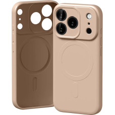 Mercury Goospery Etui Mercury Semi-Silicone MagSafe do iPhone 17 Pro różowo-piaskowy