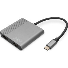 Digitus USB adapter Digitus USB-C-2X HDMI ADAPTER USB-C-2X HDMI ADAPTER