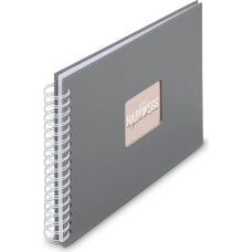 Hama 00009837 nuotraukų albumas Pilka 50 lapai 10 x 15 Spiralinis surišimas