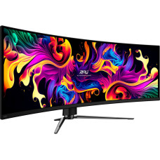 MSI MPG 491CQPXDE QD-OLED, gaming monitor - 49 - black, DQHD, curved, USB hub, USB-C, 240Hz panel