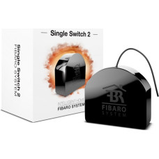 Fibaro | Single Switch 2 | Z-Wave | Black