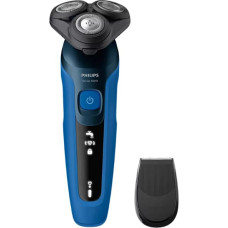 Philips SHAVER Series 5000 S5466/17 skustuvas vyrams Rotorinis skustuvas Apkarpymo mašinėlė Juoda, Mėlyna