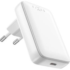 Fixed Slim USB-C Travel Charger, GaN, PD support, 30W, White | Fixed