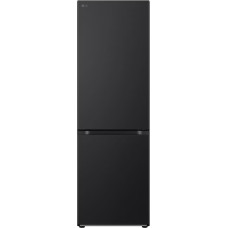 LG Refrigerator | GBV3100EEP | Energy efficiency class E | Free standing | Combi | Height 186 cm | No Frost system | Fridge net capacity 234 L | Freezer net capacity 110 L | Display | 35 dB | Dark Graphite