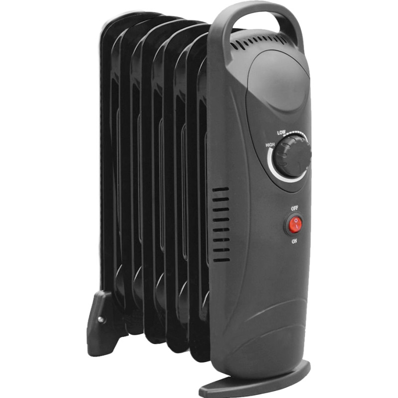 Volteno GRZEJNIK OLEJOWY  5-ŻEBEREK 250W/500W CZARNY