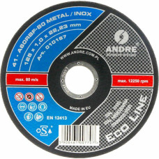 Andre TARCZA DO METALU 125 x 1,0mm METAL/INOX ECO LINE