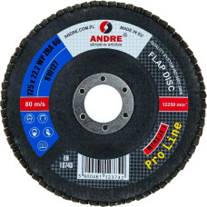 Andre ŚCIERNICA LISTKOWA 125mm P 40 CYRKONOWA PRO LINE WERSJA I