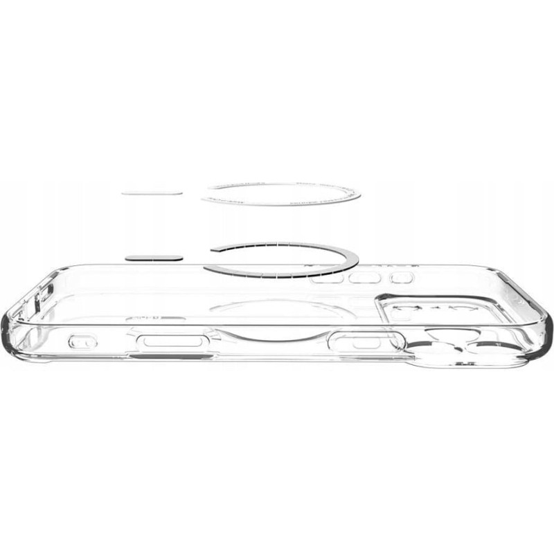 Spigen Etui Spigen Ultra Hybrid MagSafe na iPhone 17 Pro Max - przezroczysto-białe