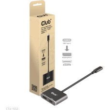Club3D I/O HUB USB-C DP/HDMI/CSV-1552 CLUB3D