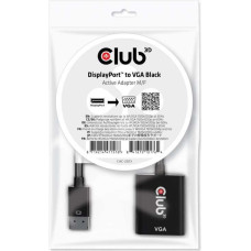 Club3D I/O ADAPTER DP TO VGA/M/F CAC-2013 CLUB3D