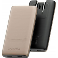 Energea Ładowarka sieciowa Energea TravelWorld Edge 65W 2xUSB-C PD/PPS/QC3.0 (US/UK/EU) złota