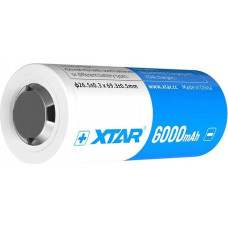 Xtar AKUMULATOR 26650 3,6V LI-ION 6000 MAH Z ZABEZPIECZENIEM 26650-6000
