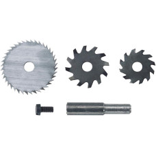 Wolfcraft ZESTAW FREZARSKI 3263/64/70 + TRZPIEŃ 8mm