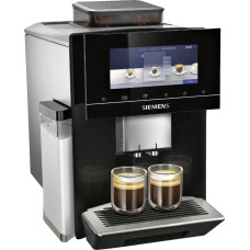Siemens TQ905DF9 EQ.900, fully automatic coffee machine, black/brushed stainless steel, Home Connect