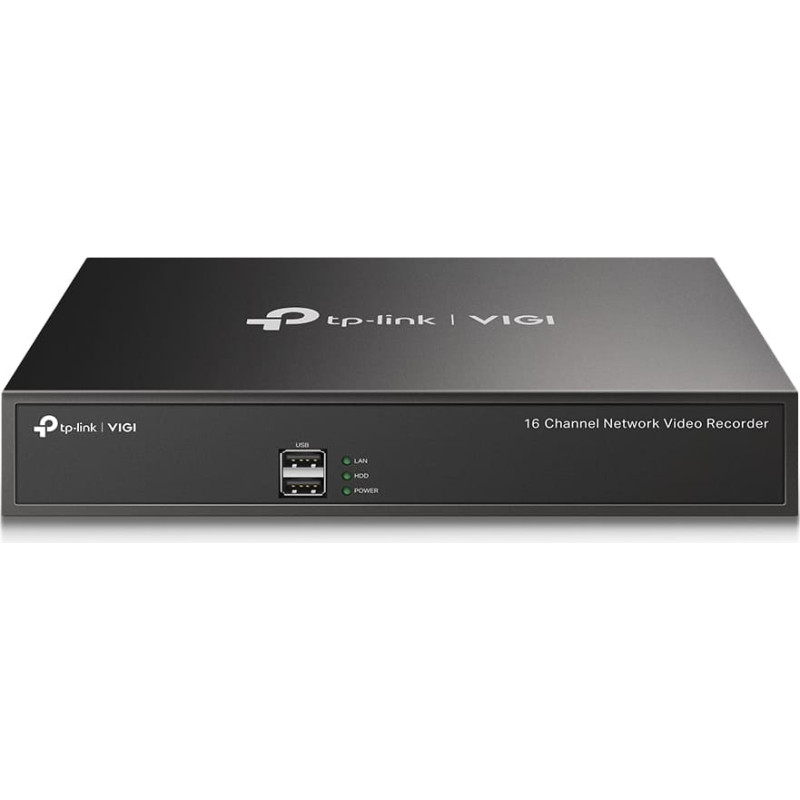 Tp-Link VIGI NVR1016H tinklinis vaizdo įra&scaron;ymo įrenginys (NVR) Juoda