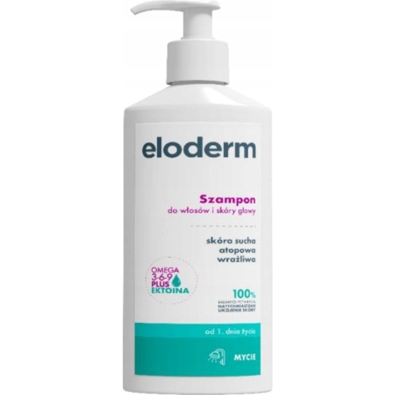 Physiogel ELODERM Szampon emolientowy do pielęgnacji suchej i wrażliwej sk&oacute;ry głowy 300ml