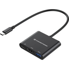 Conceptronic DONN01B 3-in-1 USB 3.2 Docking