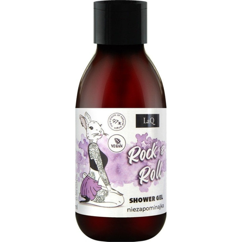 LAQ Rock & Roll mini żel pod prysznic Niezapominajka 100ml