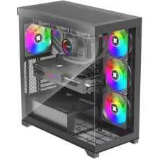 Xilence Case|XILENCE|ATX/micro ATX/Mini-ITX|Black|Midi Tower|PC|X818.ARGB