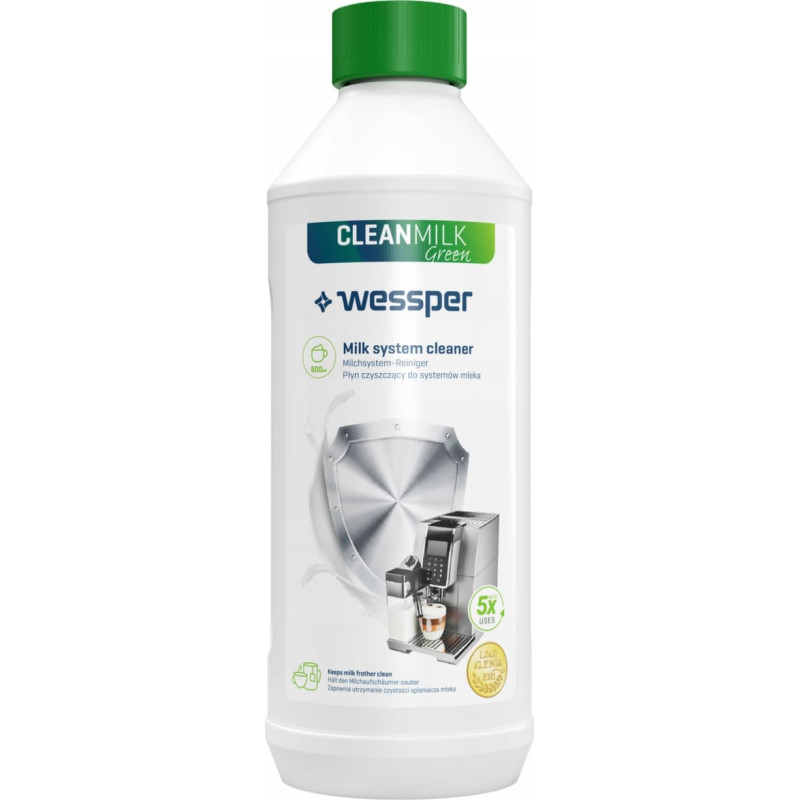 Wessper Płyn czyszczący do system&oacute;w mleka CleanMilk Green (WES110-GREEN K)